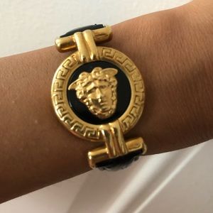 Versace Vintage leather bracelet